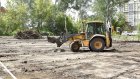 В Маньчжурии разровняли площадку под сквер