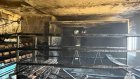 В Кузнецке случился пожар в производственном цехе