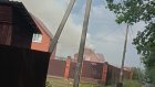 В Бессоновке 7 спасателей тушили загоревшийся дом