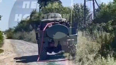 В селе Старое Демкино пожар уничтожил постройку