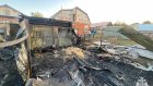 В селе Неверкино сгорели постройки на площади 100 кв. м