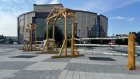 «Абашевские узоры»: на Юбилейной площади поставили декорации