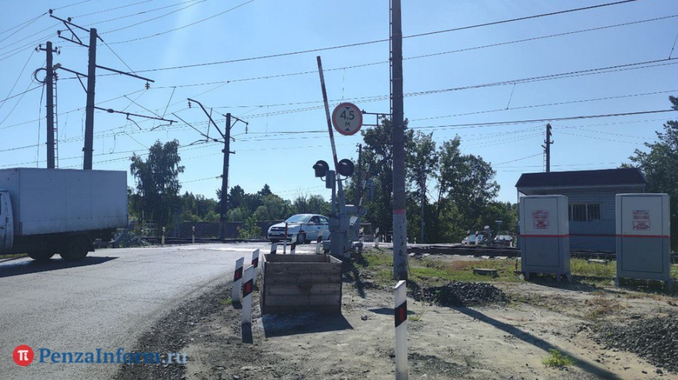 В Пензе временно перекроют Ахунский переезд