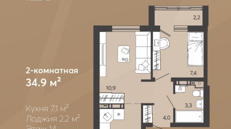 «Термодом» рассказал о планировках для молодых семей в ЖК «Новелла»