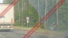 Водитель «Калины» пострадал в ДТП с двумя фурами под Городищем
