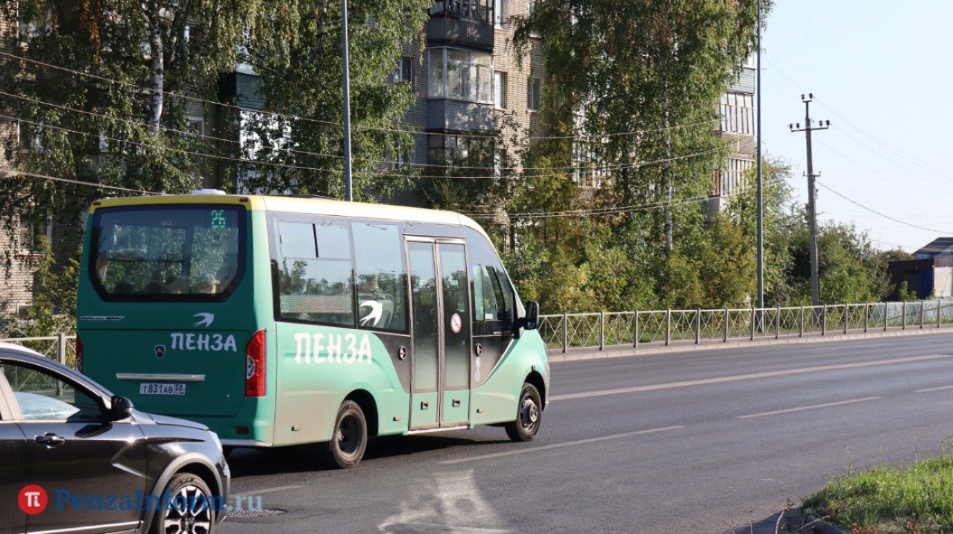 С 8 августа в Пензе меняют схему движения маршрута № 26