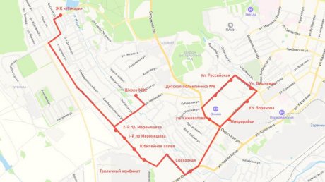 С 8 августа в Пензе меняют схему движения маршрута № 26