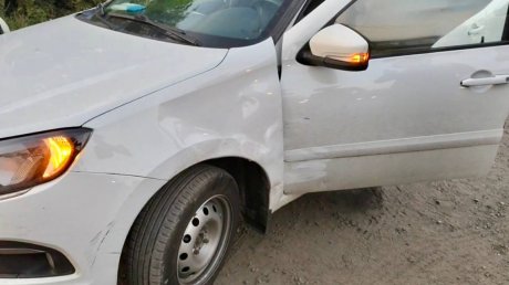 На улице Аустрина попал в ДТП 14-летний питбайкер