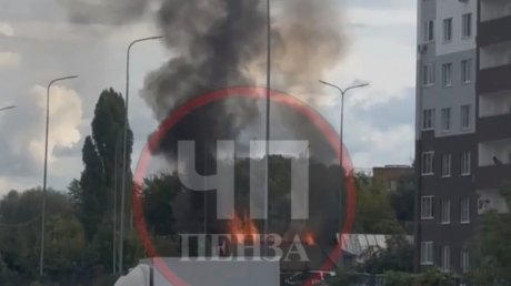 В Терновке на улице Ивановской загорелся частный дом