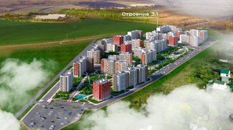 В «Кантри» открыты продажи квартир в доме с видом на площадь