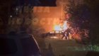 В Пензе на улице Генерала Глазунова загорелся автомобиль