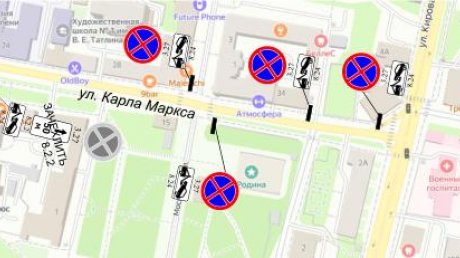 В Пензе 17 августа перекроют движение по ул. Карла Маркса