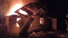 Второй пожар: в Кузнецком районе сгорели 2 дачных домика и баня