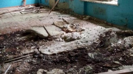 В Земетчинском районе разрушается здание школы