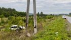 В Никольском районе подросток-водитель врезался в столб