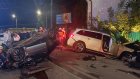В ночном ДТП в Терновке пострадали 5 человек: момент аварии