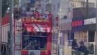 На проспекте Строителей загорелся павильон с шаурмой