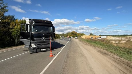 Под Спасском столкнулись 2 фуры и легковой автомобиль, 1 человек погиб