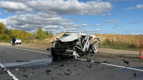 Под Спасском столкнулись 2 фуры и легковой автомобиль, 1 человек погиб