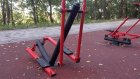 У тренажера на Тропе здоровья отвалилась педаль