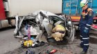 Смяло Hyundai: появились новые кадры с места серьезного ДТП на трассе М-5