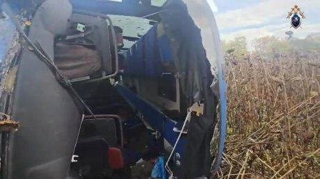 Появилось видео с места смертельного ДТП в Мокшанском районе
