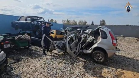 Появилось видео с места смертельного ДТП в Мокшанском районе