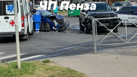 Пензенцы сообщили о жестком ДТП на улице Калинина