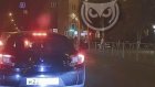 На улице Пушкина самокатчик снес дорожное ограждение