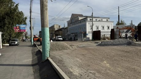Участок улицы Суворова в Пензе остается закрытым