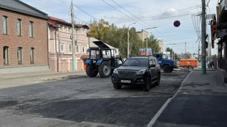 Участок улицы Суворова в Пензе остается закрытым