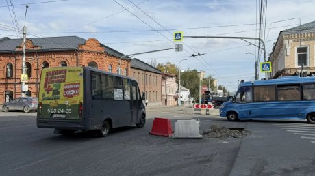 Участок улицы Суворова в Пензе остается закрытым
