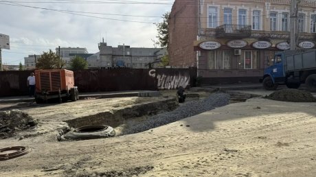 Участок улицы Суворова в Пензе остается закрытым