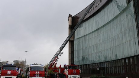 В МЧС рассказали подробности пожара в областной филармонии