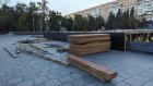 В Пензе продолжается консервация главного фонтана