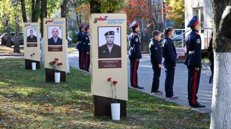 На улице Попова в Пензе обновили Аллею Памяти