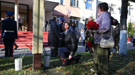 На улице Попова в Пензе обновили Аллею Памяти