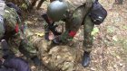 Учения в Пензе: беглого осужденного пришлось доставать из шалаша