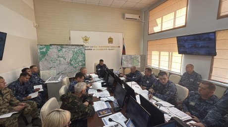 Учения в Пензе: беглого осужденного пришлось доставать из шалаша