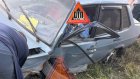 На М-5 в Бессоновском районе 22-летний водитель влетел в отбойник