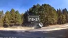 Слетел с дороги и перевернулся: ДТП в Чаадаевке попало на видео