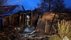 В Кузнецком районе сгорели две бани на одной улице