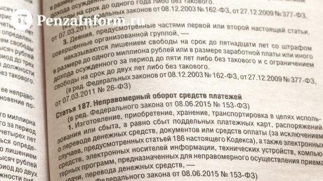 В Пензе задержали дроповода, завербовавшего знакомого