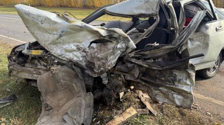 В Сердобском районе столкнулись два ВАЗа, оба водителя погибли