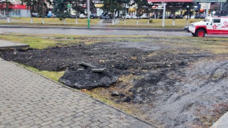 Раскопки у памятника блокадникам доставляют неудобства пензенцам