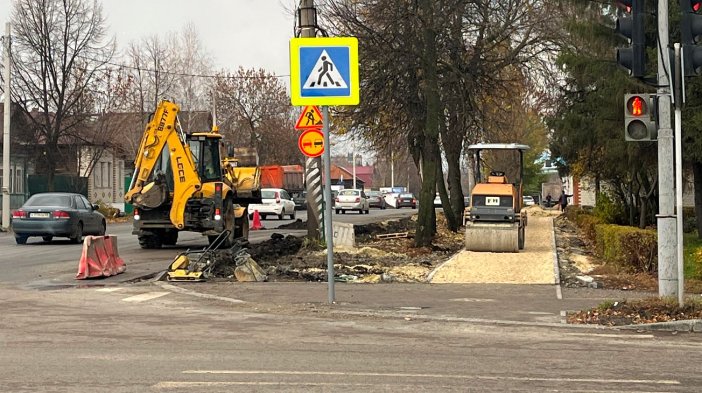 В Кузнецке на нескольких участках продолжается ремонт дорог