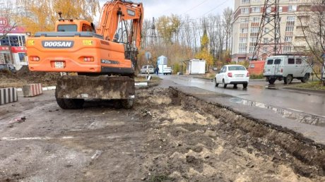 В районе ул. Ново-Казанской началось строительство водопровода