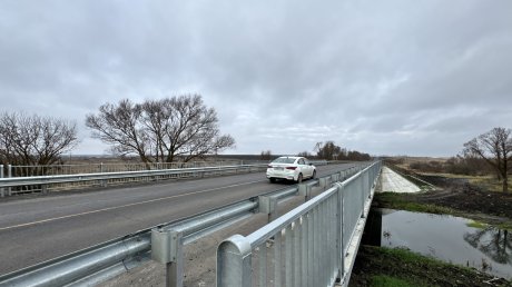 В Наровчатском районе отремонтировали мост через Каурец