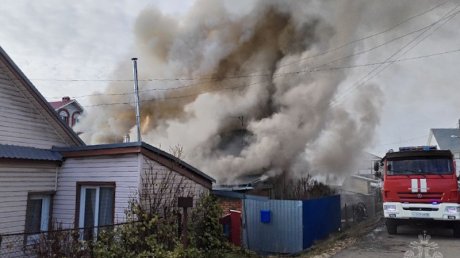 При пожаре в Цыганском Поселке погибли два человека