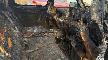 Обнародованы кадры с места пожара на ул. Свердлова в Кузнецке